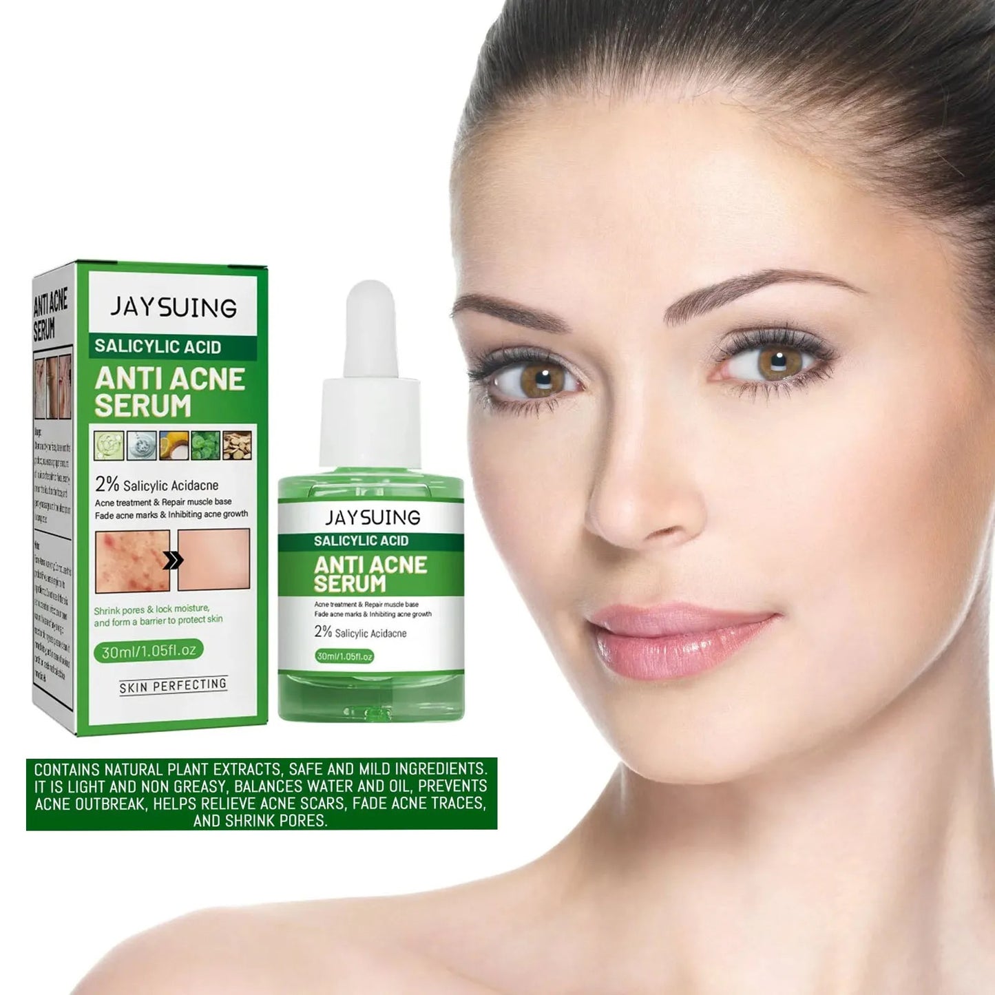 Sérum Visage Multi-Action – Acide Salicylique Hydratant